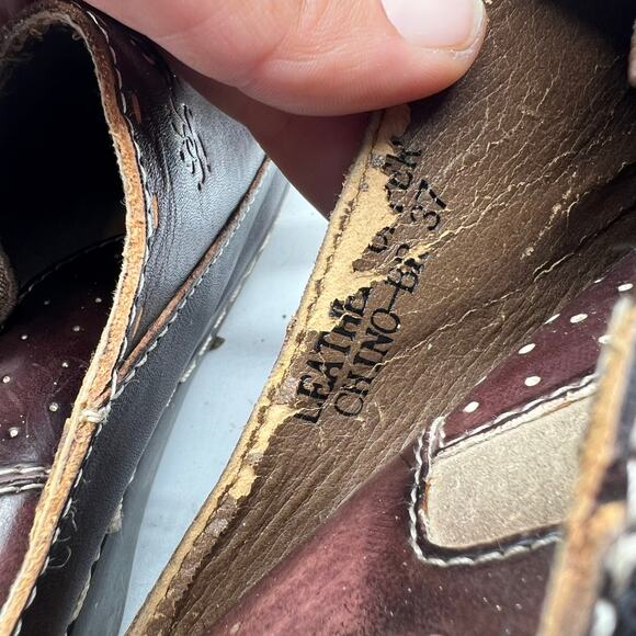 Spring Step Shoes Womens 37 US 6.5-7 Mule Slip On Brown - Picture 7 of 9